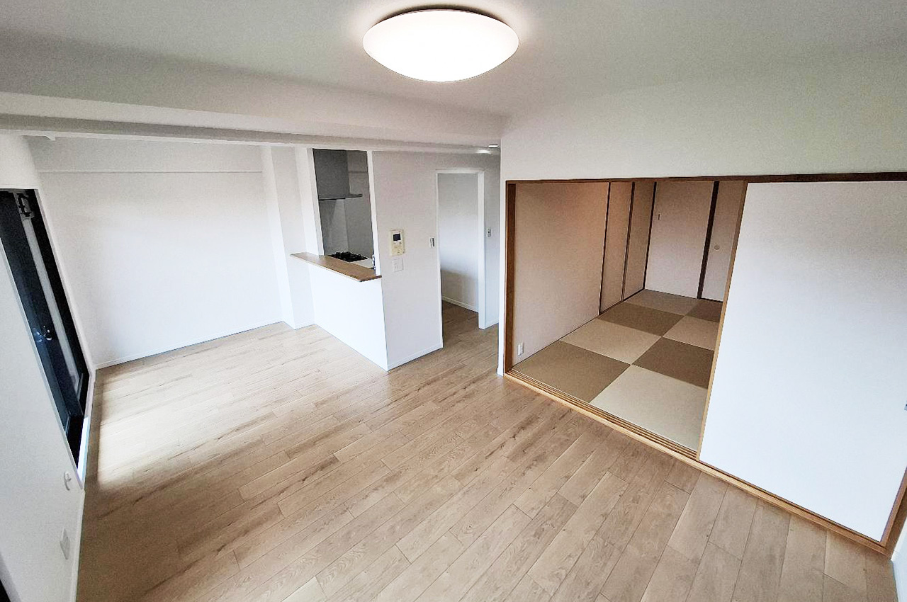 LDK（実際の室内写真）