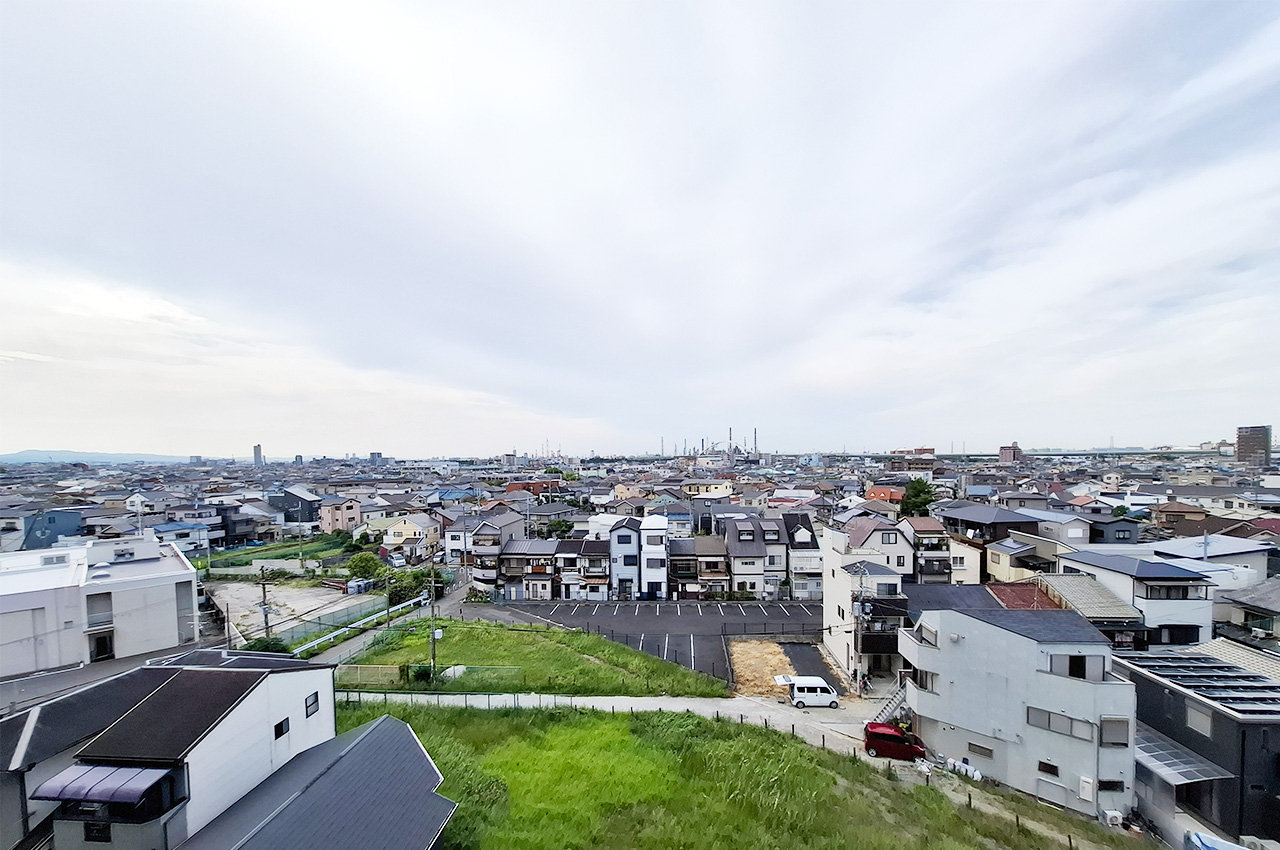 バルコニーからの眺望
