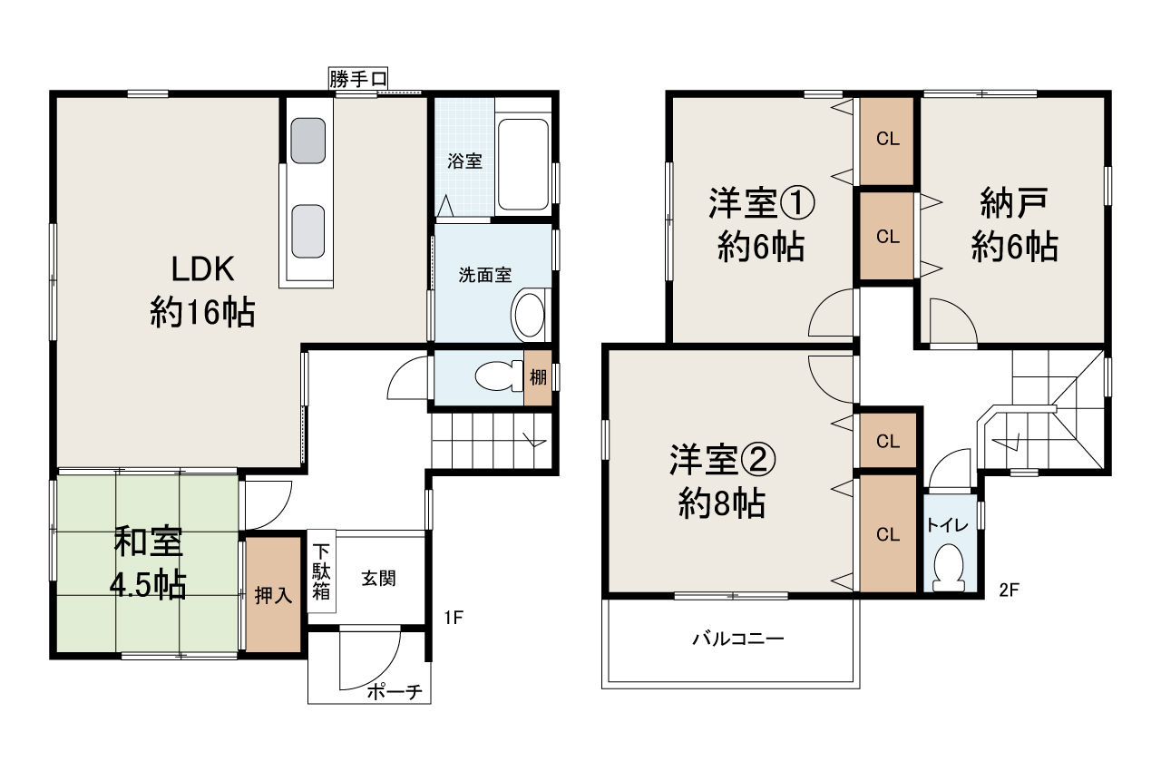 現状でのお引渡し。定額リフォームパック（オプション）利用可。詳細はお問合せください。