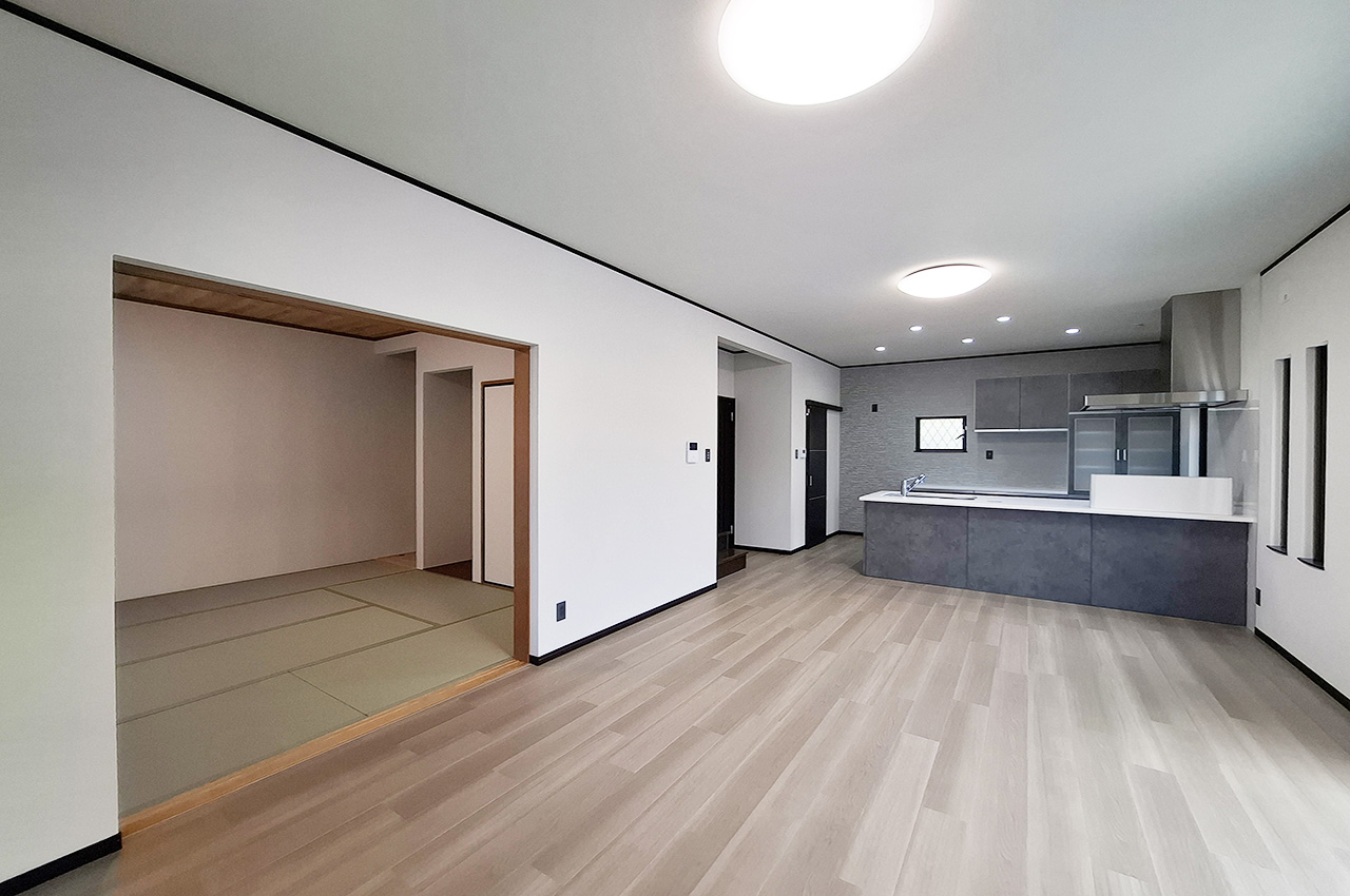 LDK：襖を開ければLDKとの一体利用も可能。