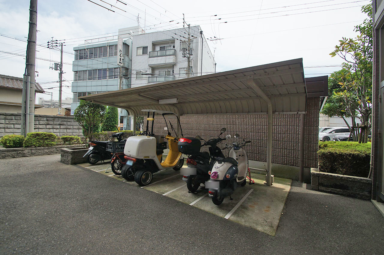 バイク置場