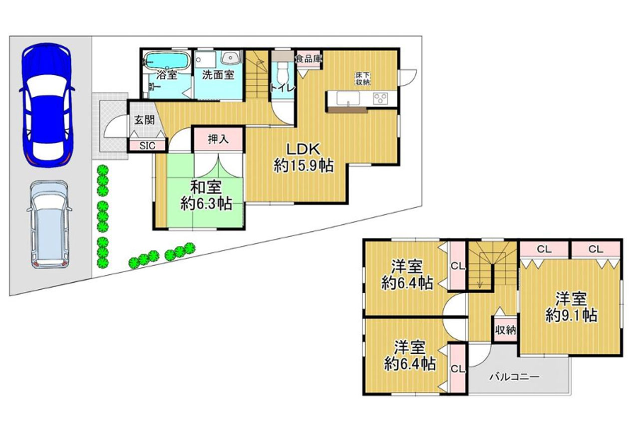 detached 尾崎町１丁目