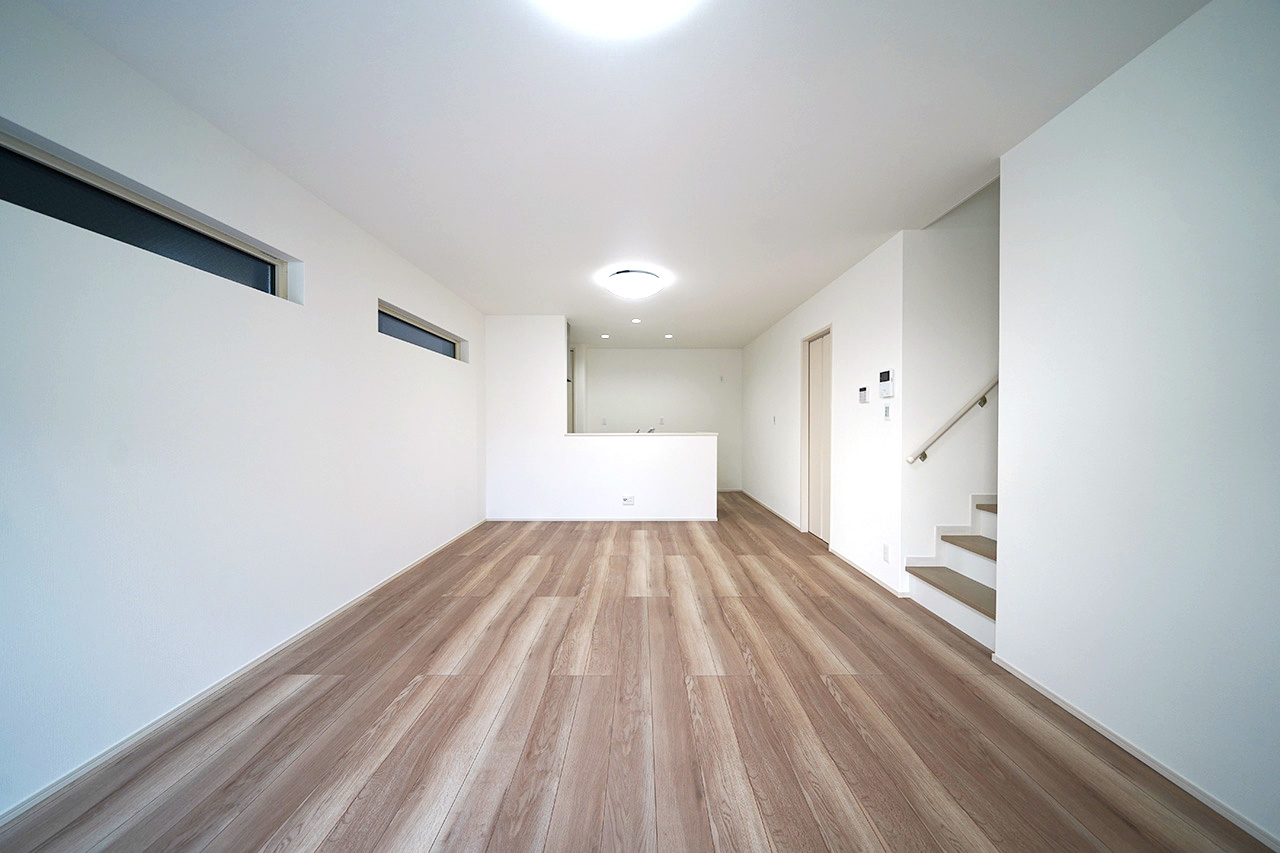 LDK：家族みんなで寛げるゆったりとした空間です。