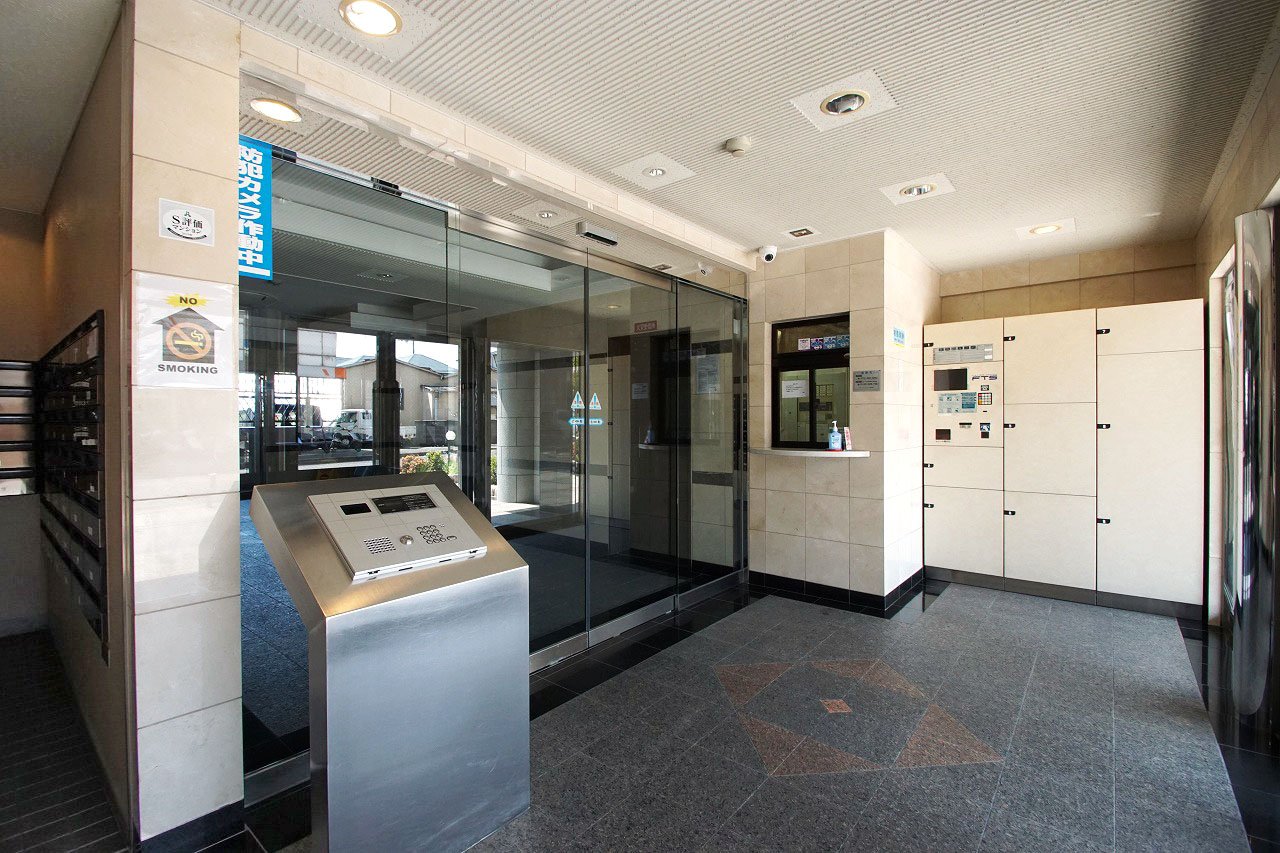 オートロックシステム&宅配ボックス