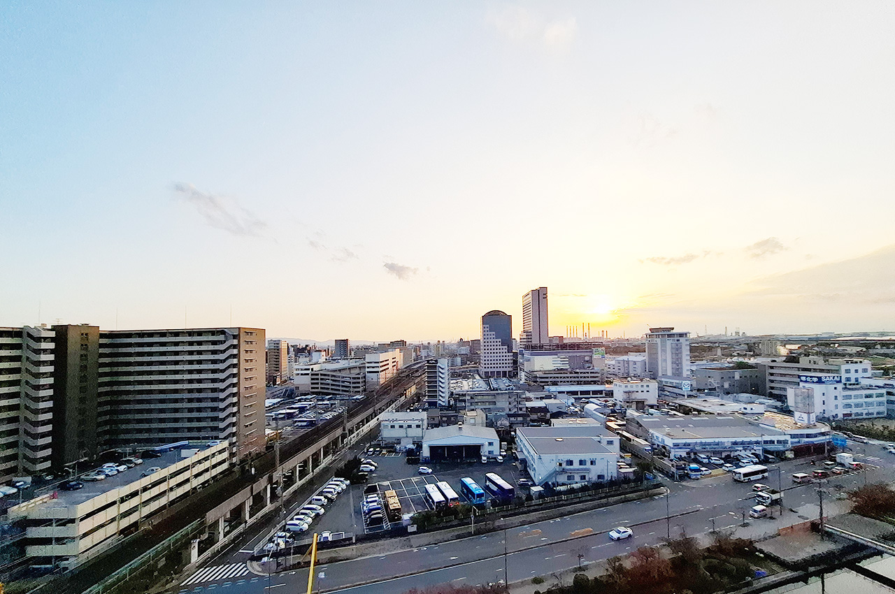 バルコニーからの眺望