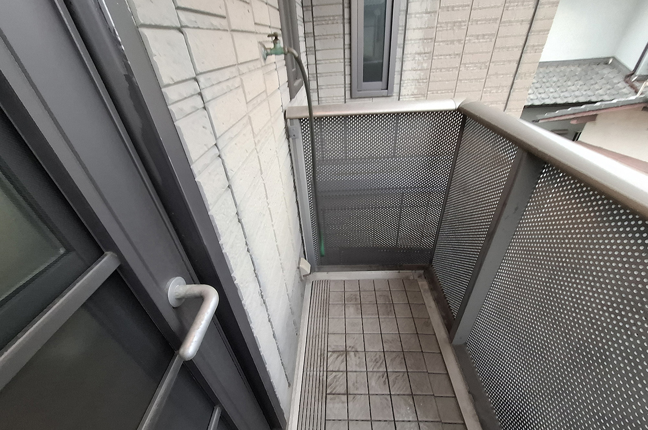 キッチン側バルコニー