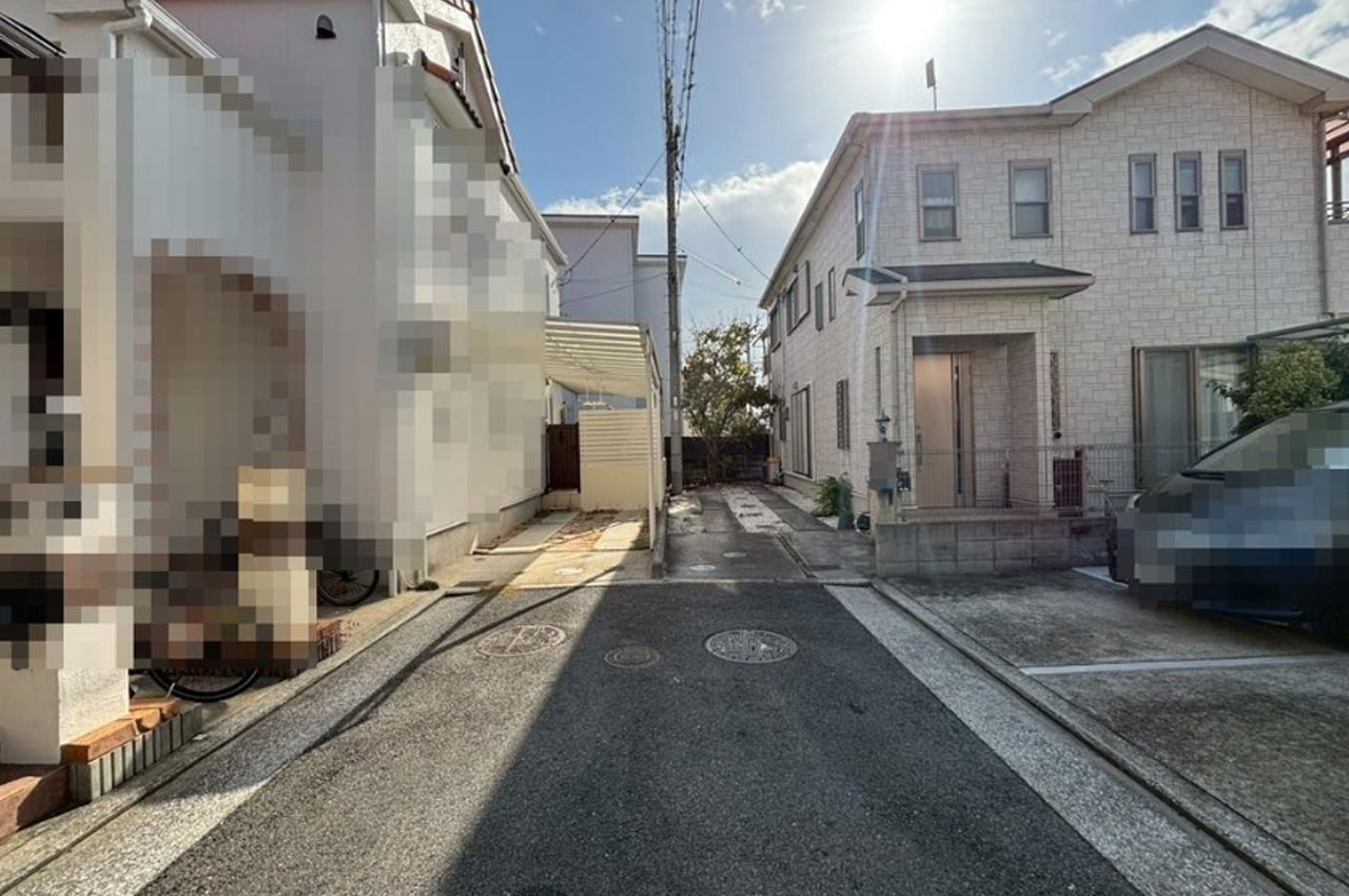 前面道路