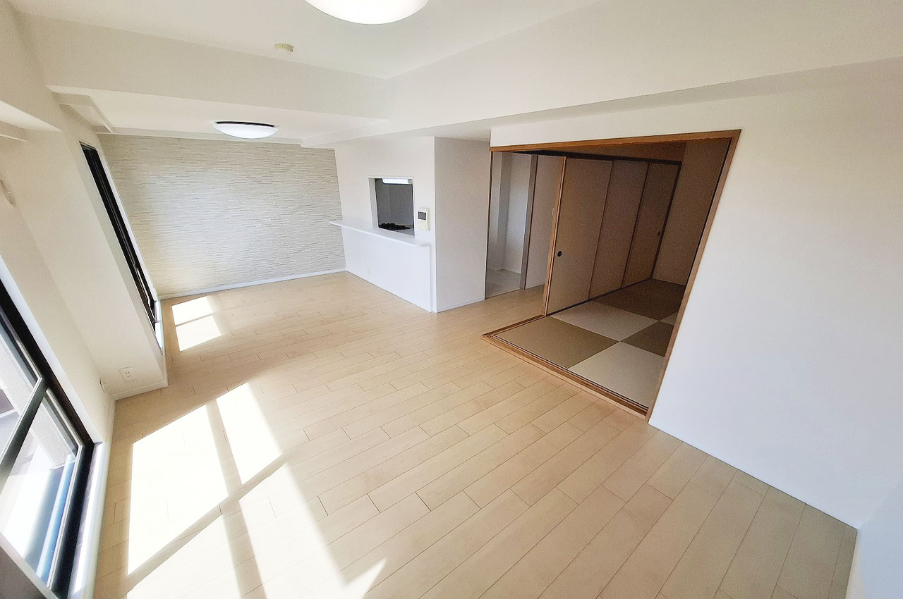 LDK(実際の室内写真)