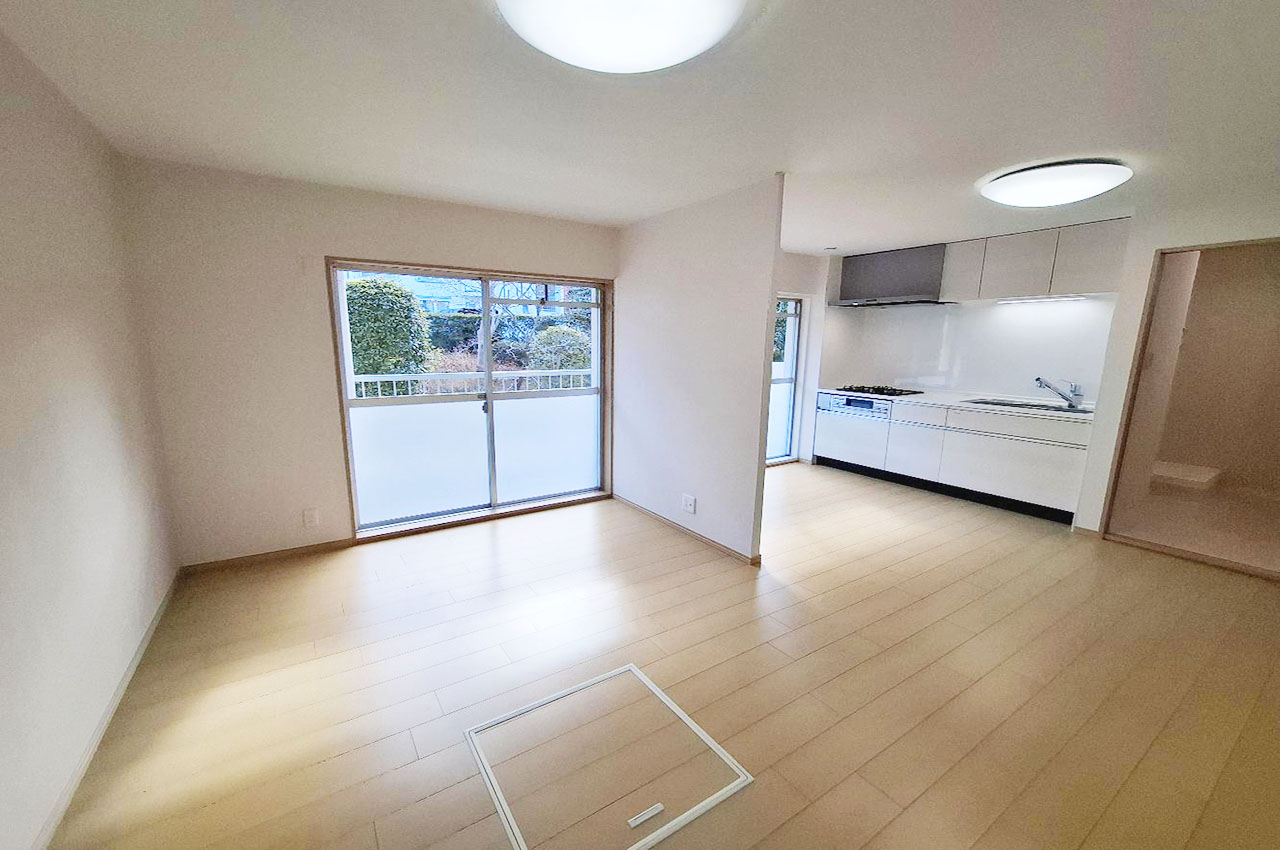 LDK（実際の室内写真）