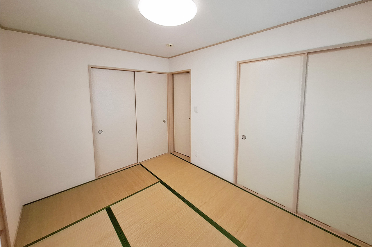 和室：LDKと廊下から出入りできる2way動線。