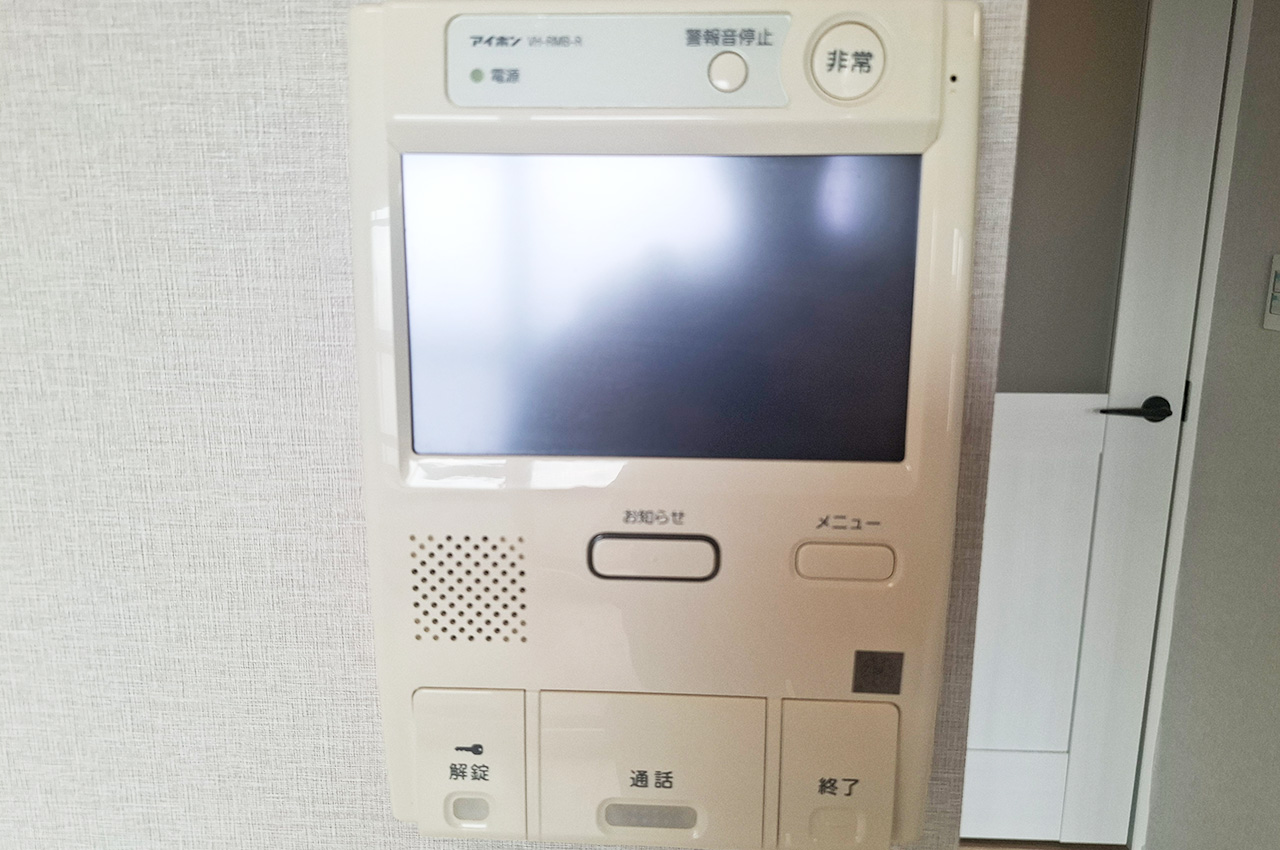 モニター付きインターホン