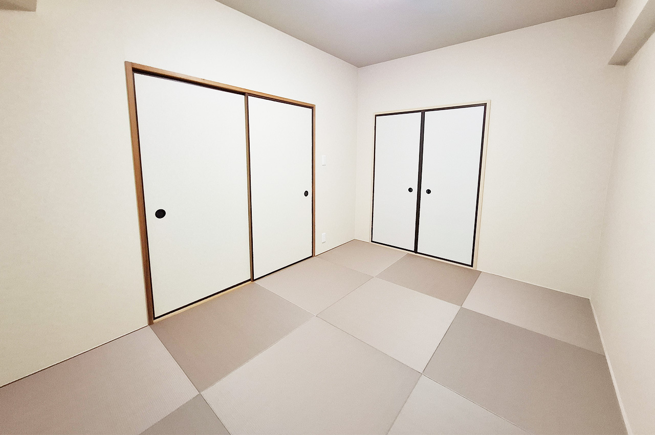 和室:LDKと廊下から出入りできる2way動線。