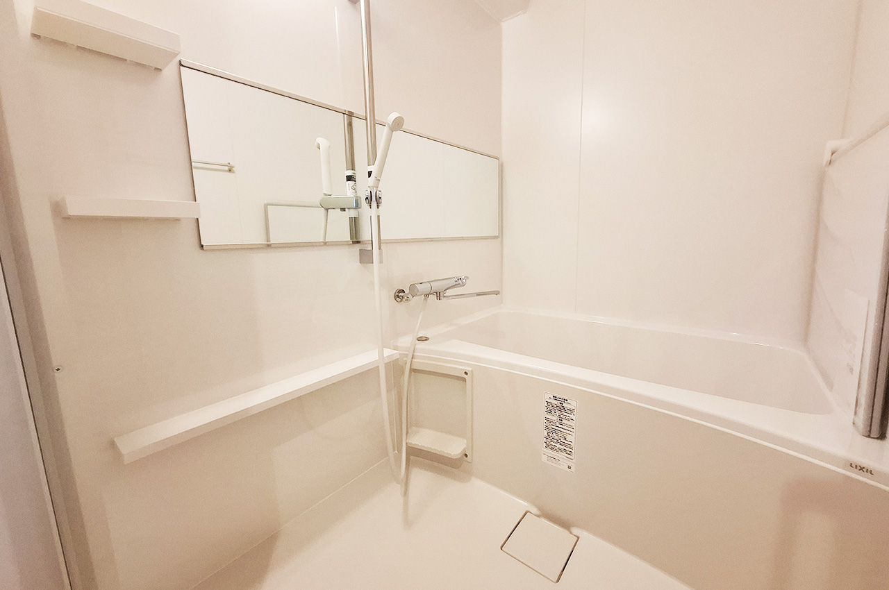 バスルーム:システムバスを新調済み。