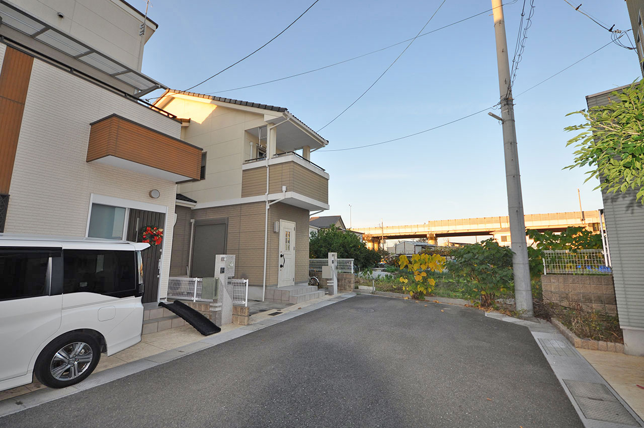 物件と前面道路