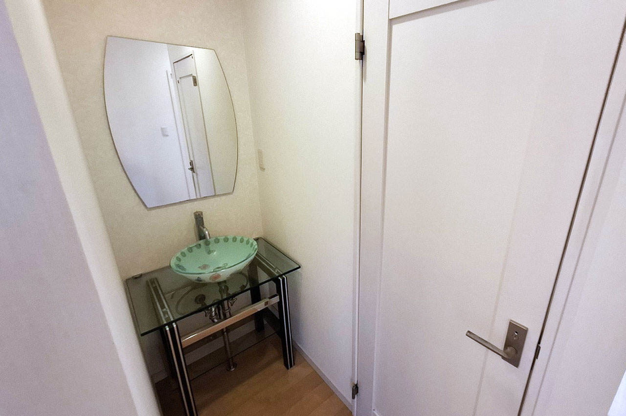 1階手洗いコーナー