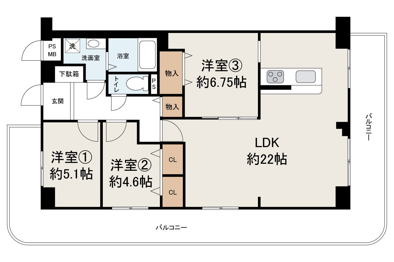 現状でのお引渡し。定額リフォームパック（オプション）利用可。詳細はお問合せください。