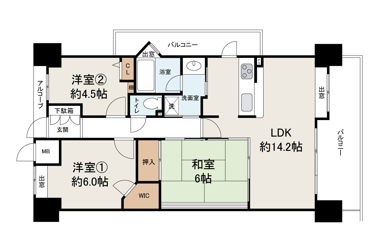 現状でのお引渡し。定額リフォームパック（オプション）利用可。詳細はお問合せください。