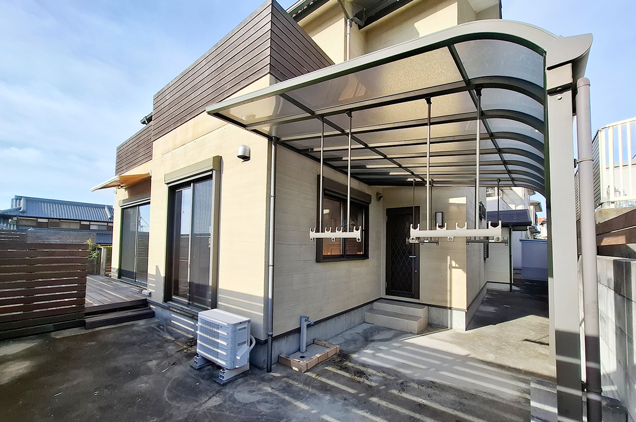 外観（ウッドデッキ撤去予定）