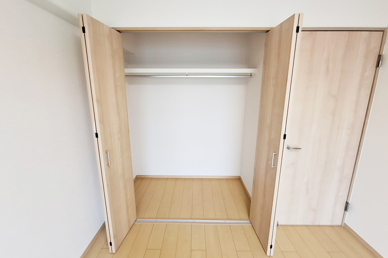 洋室②クローゼット：新調済みです。