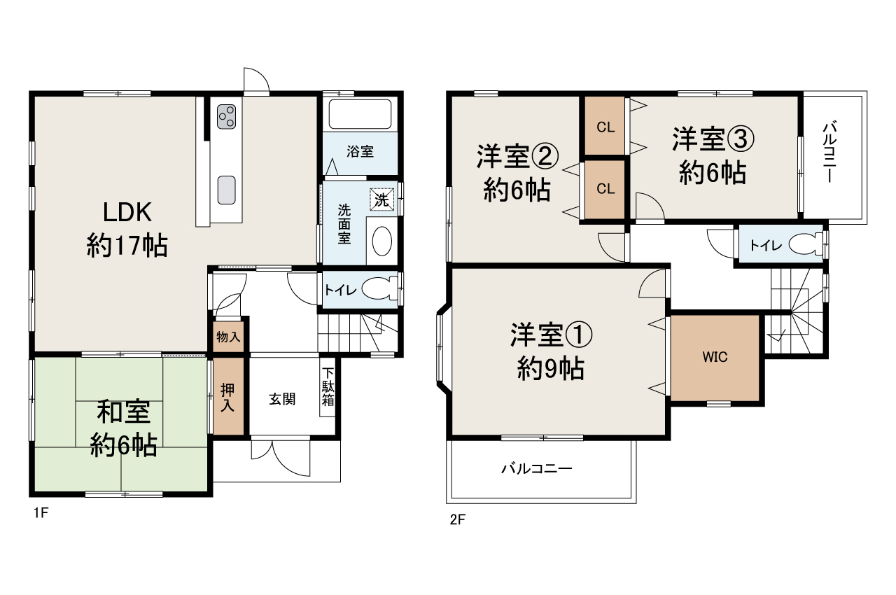 detached 深井中町