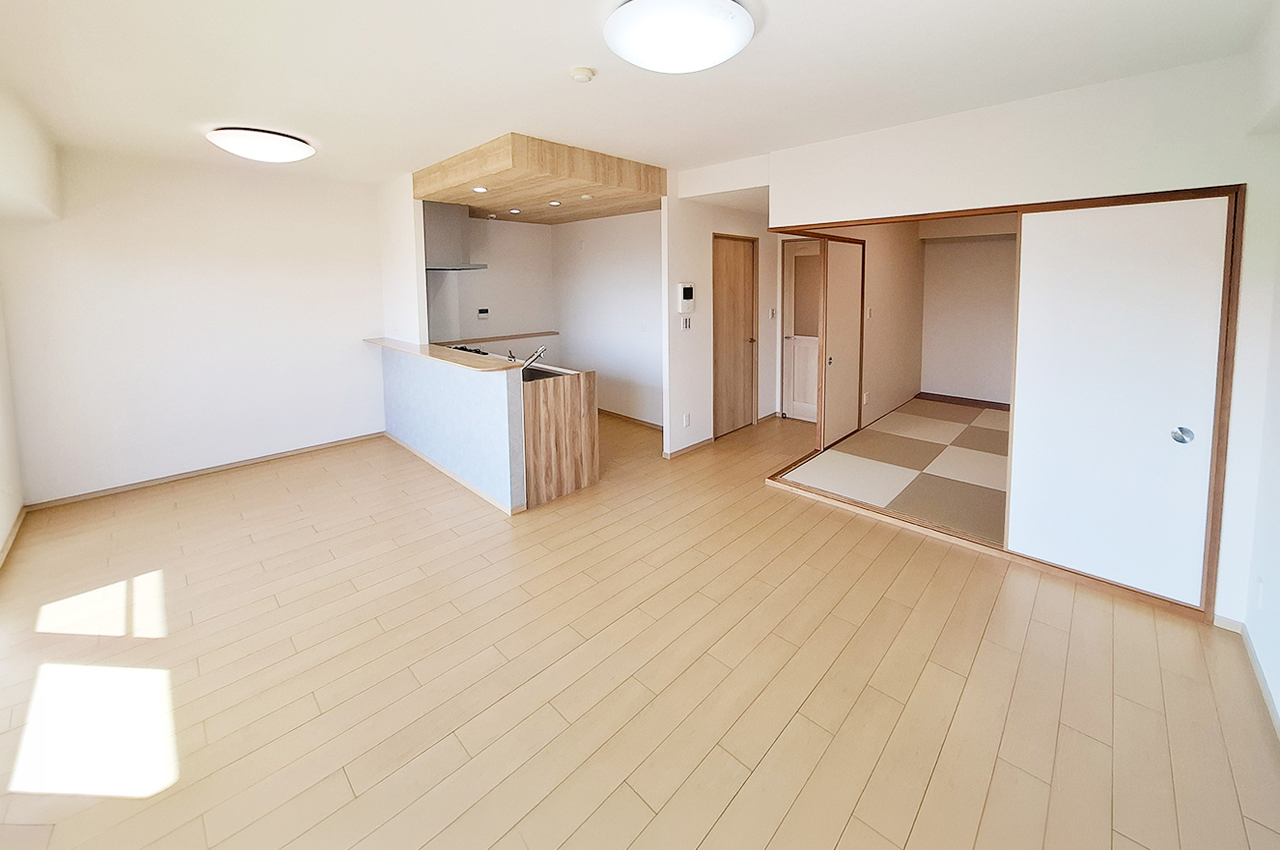 LDK（実際の室内写真）