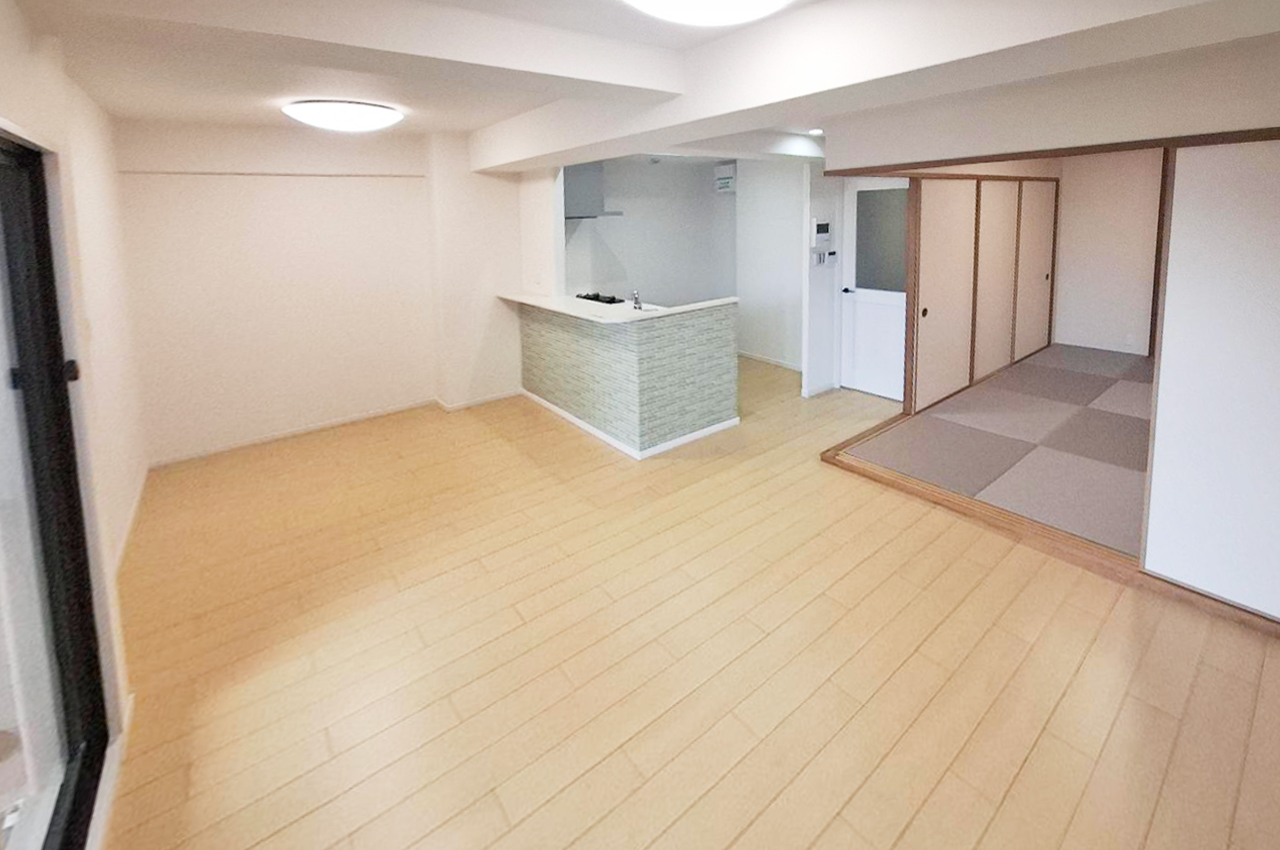 LDK（実際の室内写真）