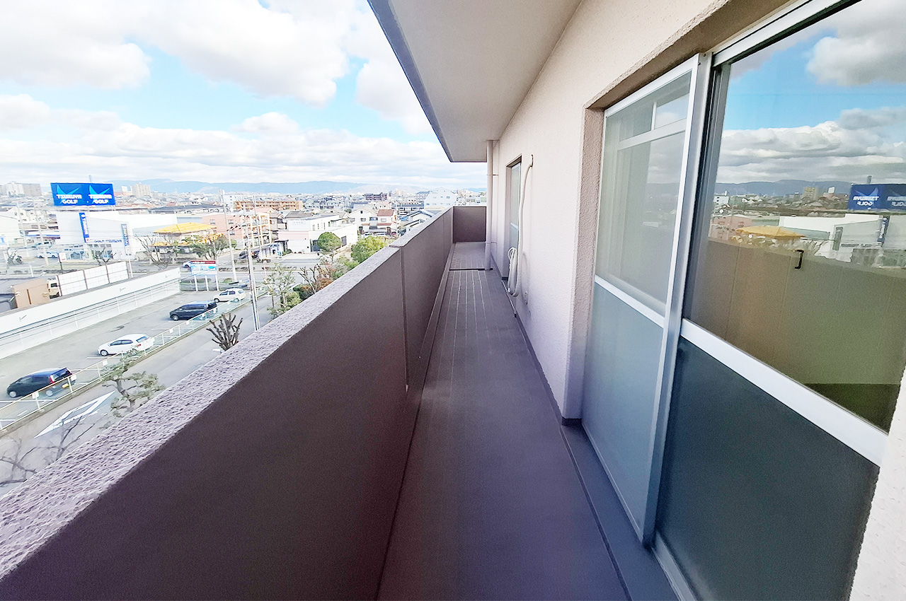 バルコニー（LDK・洋室1側）