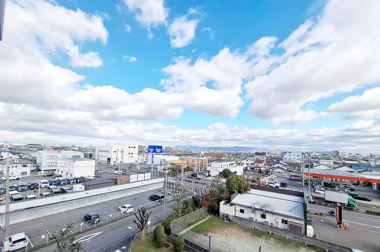 眺望：洋室2・洋室3からの眺望です。