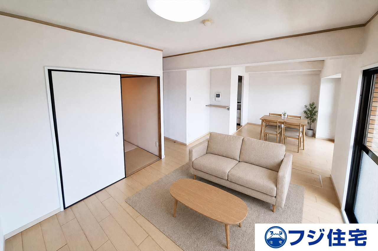 ※バーチャルステージング画像（AI合成）です。合成された家具等は販売価格に含まれません。