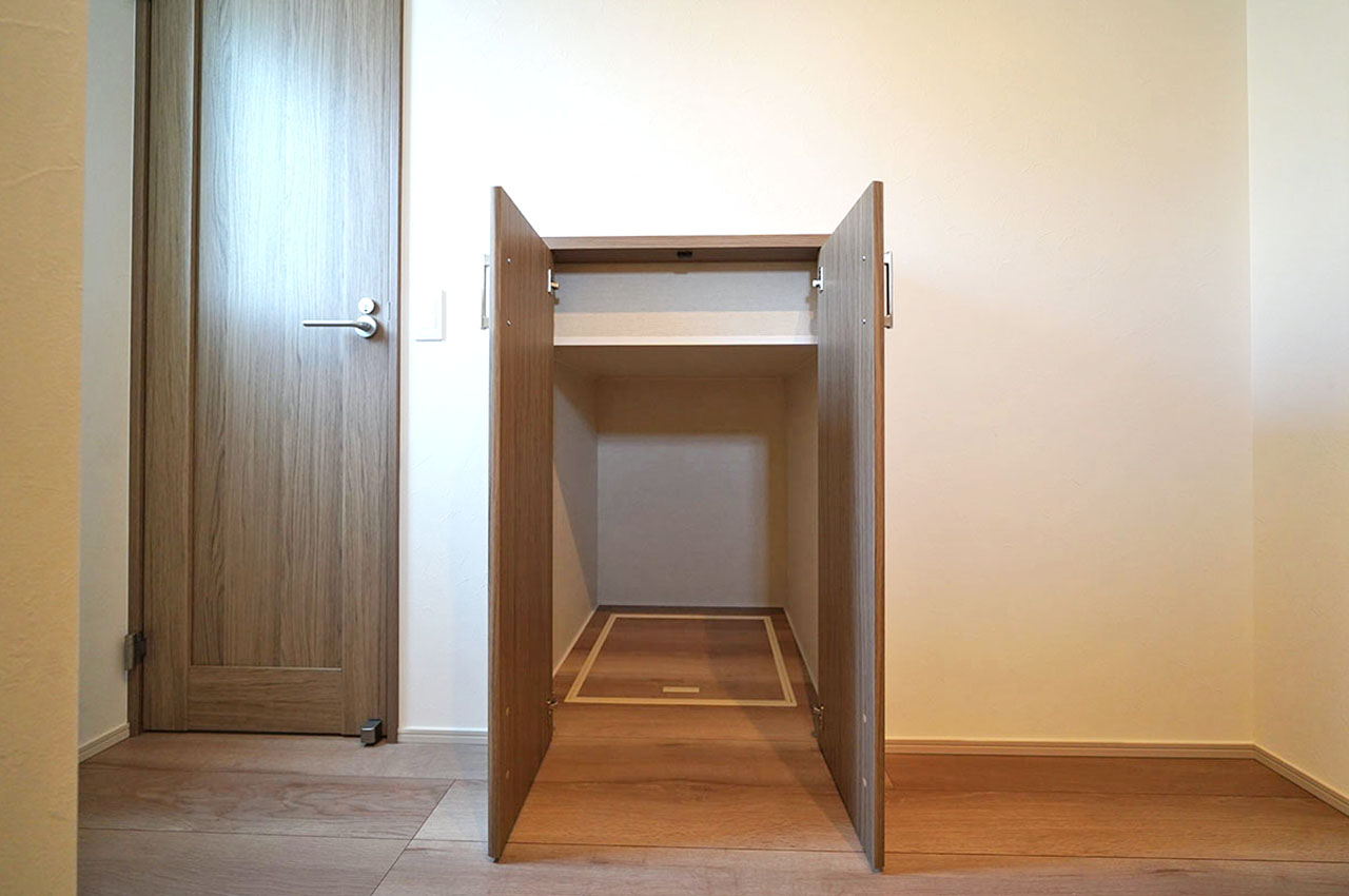 ホール内システム収納