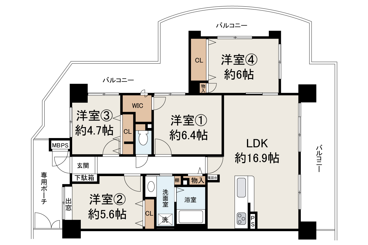 リフォームの詳細はお問合せください。