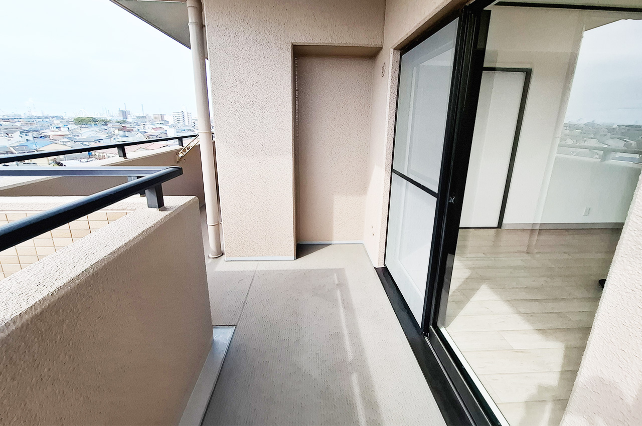 洋室4側バルコニー