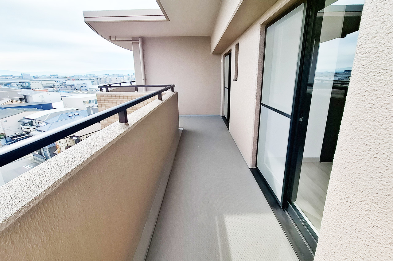 洋室1・3側バルコニー