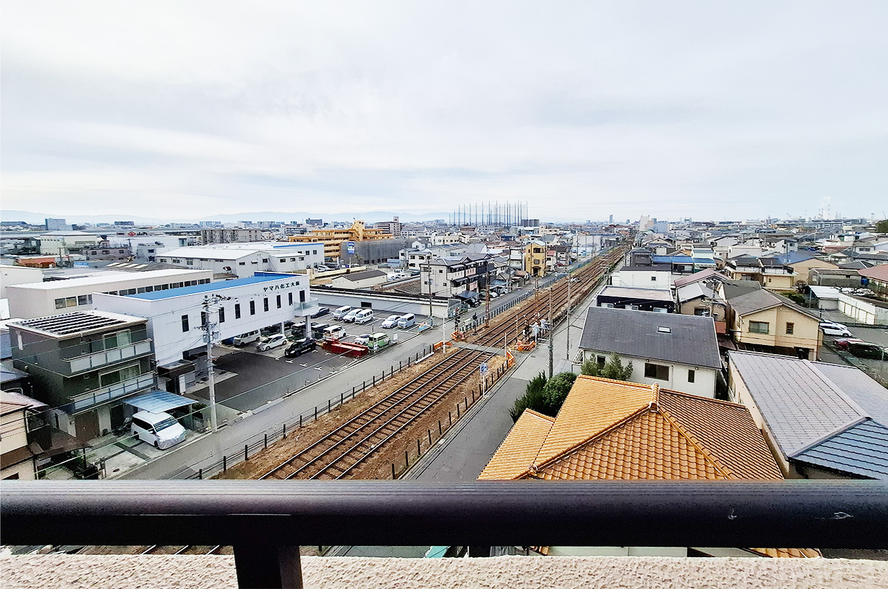 眺望：10階建ての6階部分で眺望良好です。