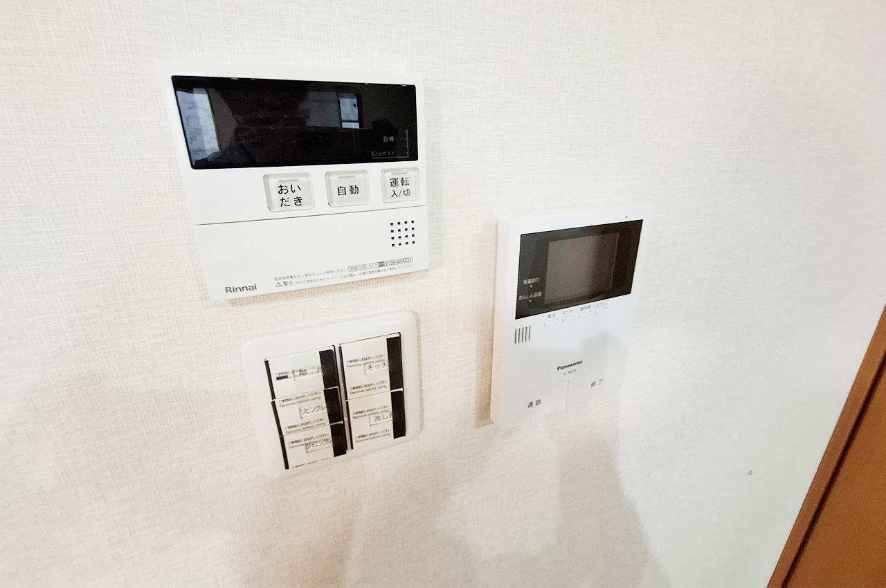 モニター付きインターホン：新調