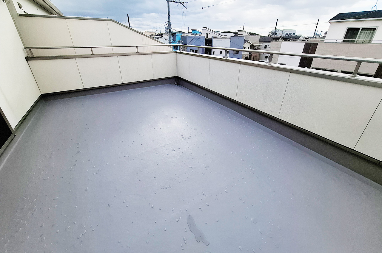 ルーフバルコニー：くつろぎ時間が広がる屋上空間。