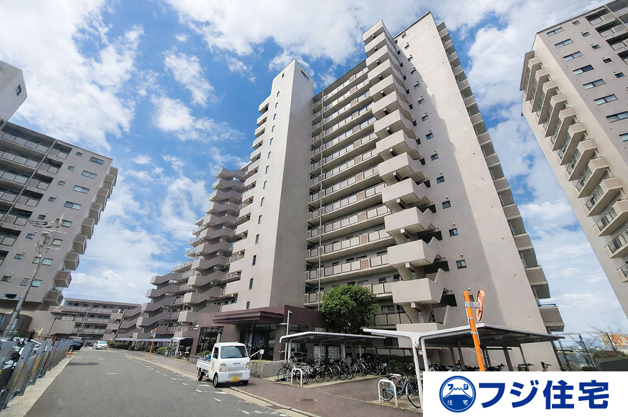 ファミールハイツ上野芝II番館　外観