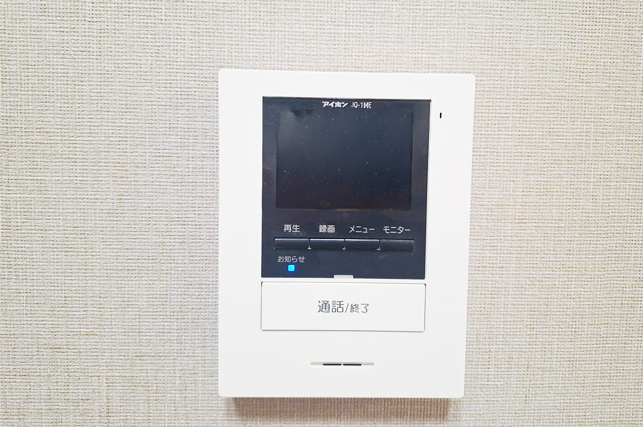 モニター付きインターホン