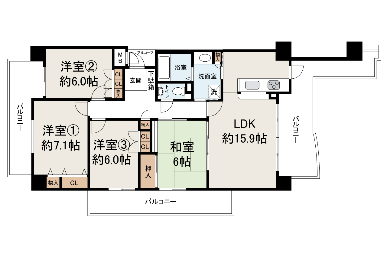 現状でのお引渡し。定額リフォームパック（オプション）利用可。詳細はお問合せください。