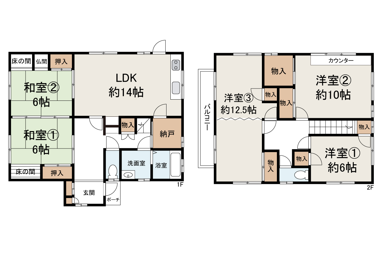 現状でのお引渡し。定額リフォームパック（オプション）利用可。詳細はお問合せください。