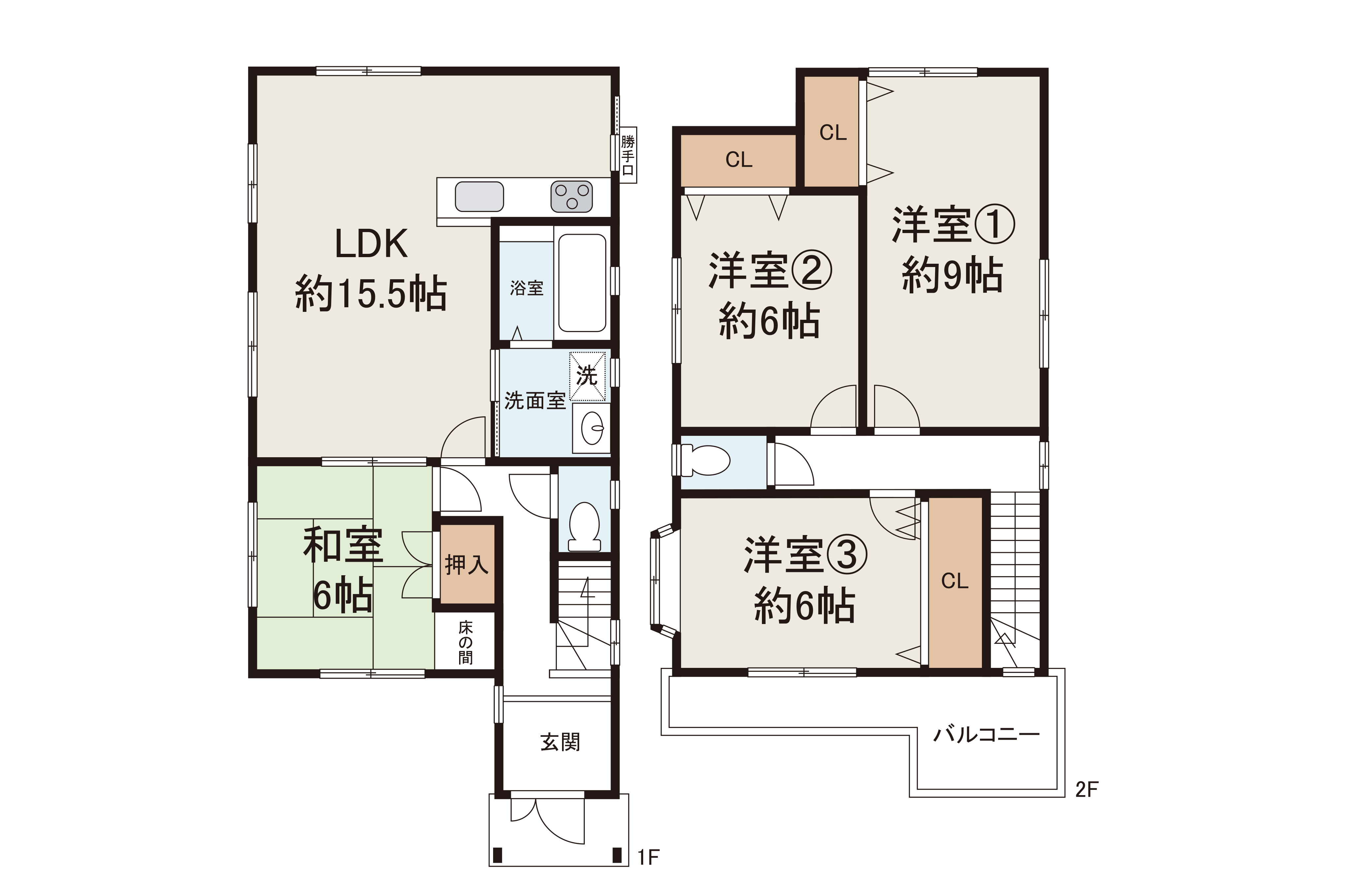 現状でのお引渡し。定額リフォームパック(オプション)利用可。詳細はお問合せください。
