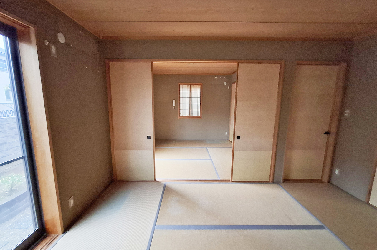 和室続間