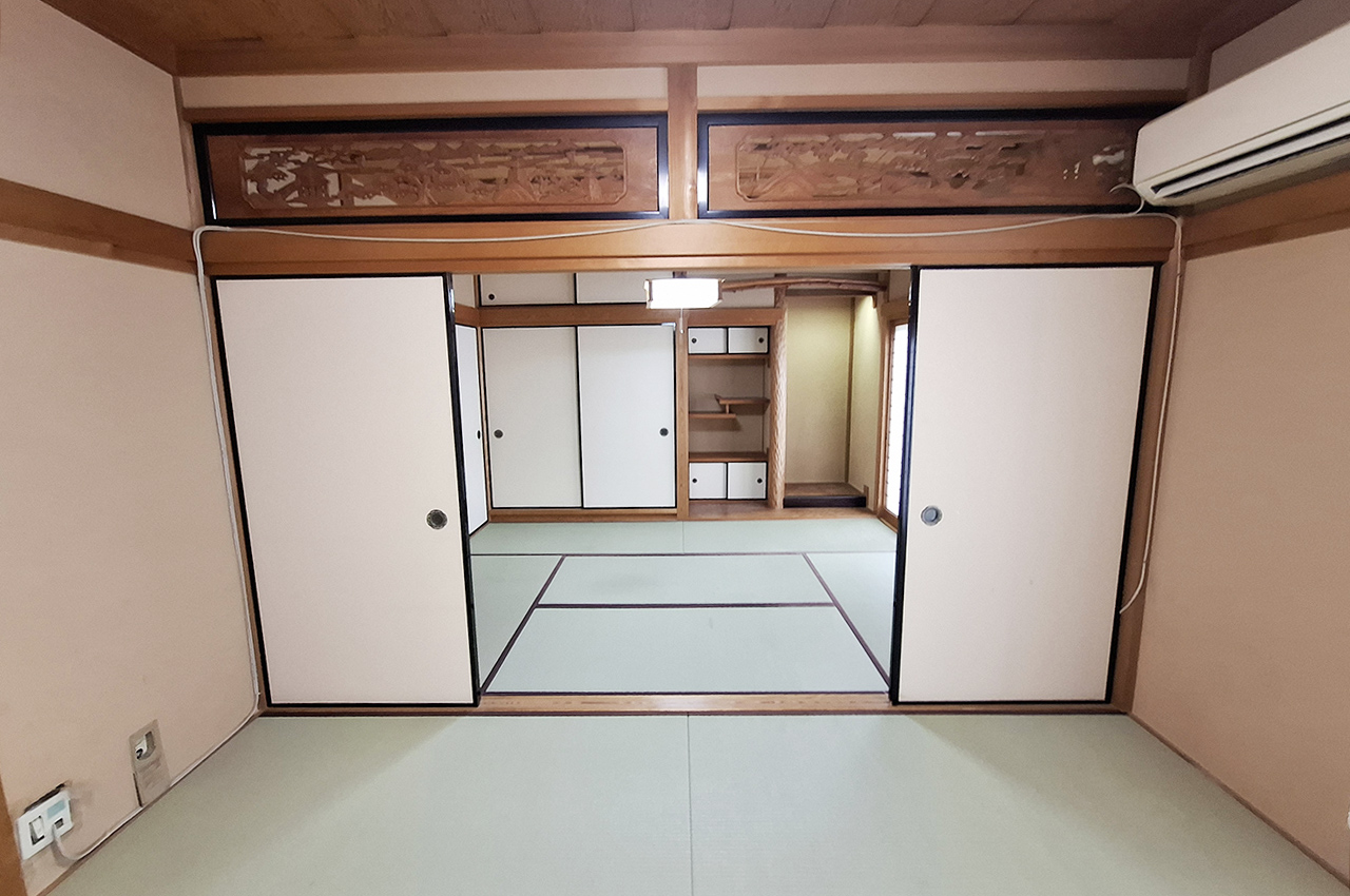 和室続間