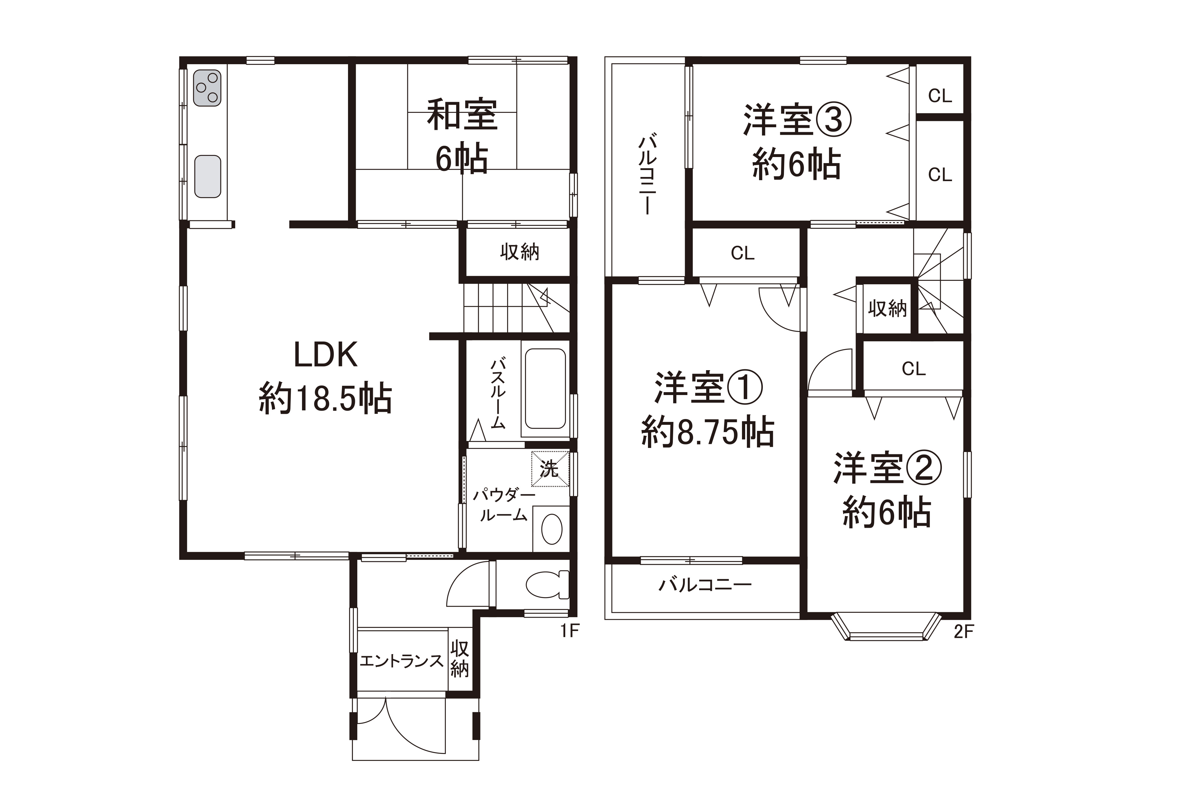 現状でのお引渡し。定額リフォームパック(オプション)利用可。詳細はお問合せください。