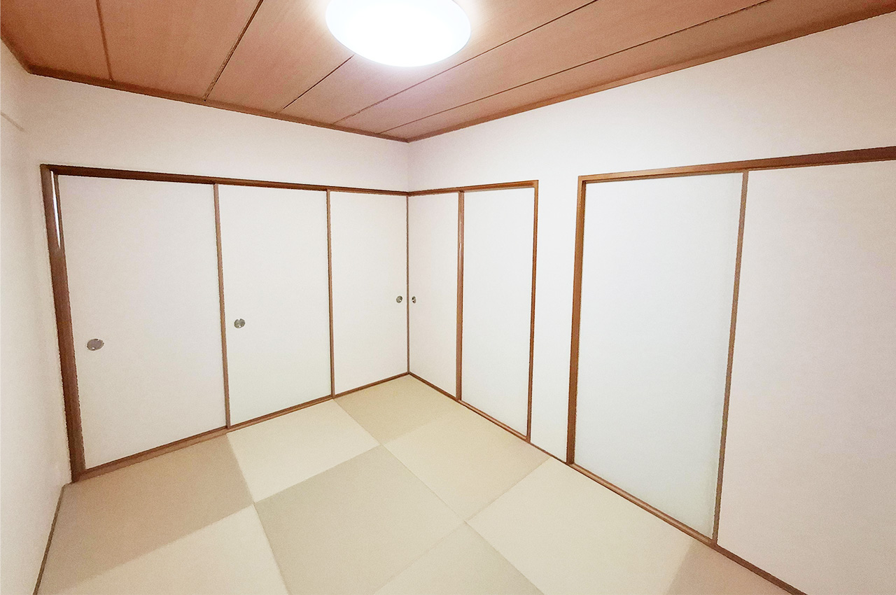 和室:襖を開ければLDKとの一体利用も可能です。