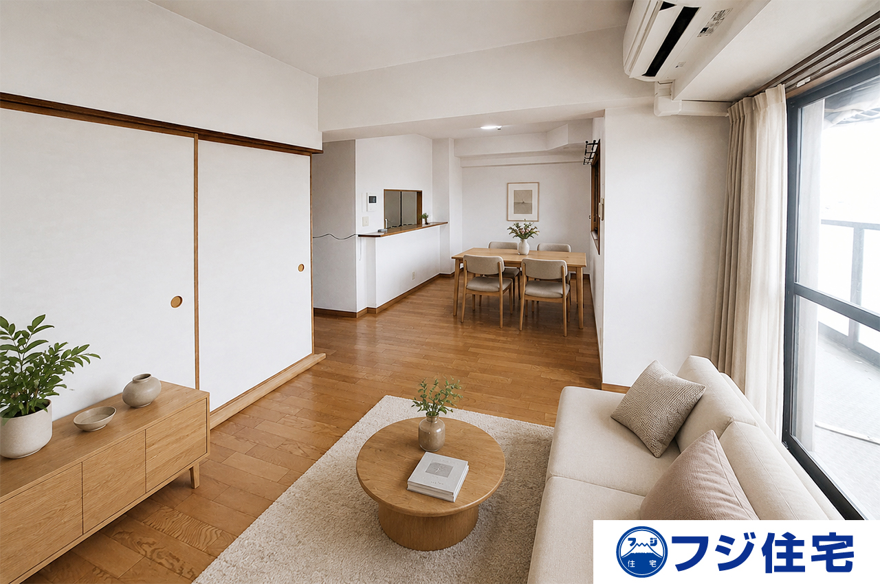 ※バーチャルステージング画像（AI合成）です。合成された家具等は販売価格に含まれません。