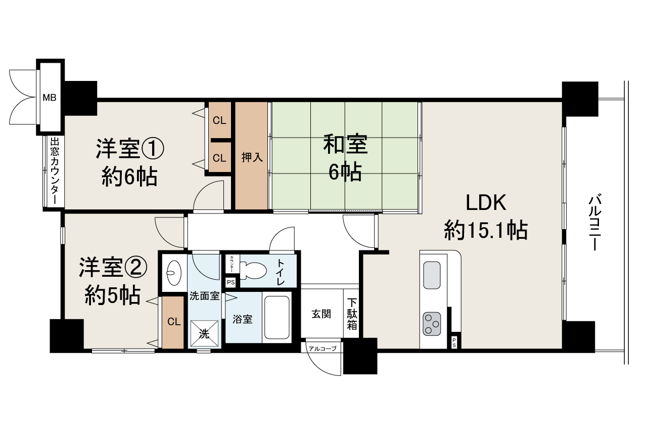 リフォームの詳細はお問合せください。