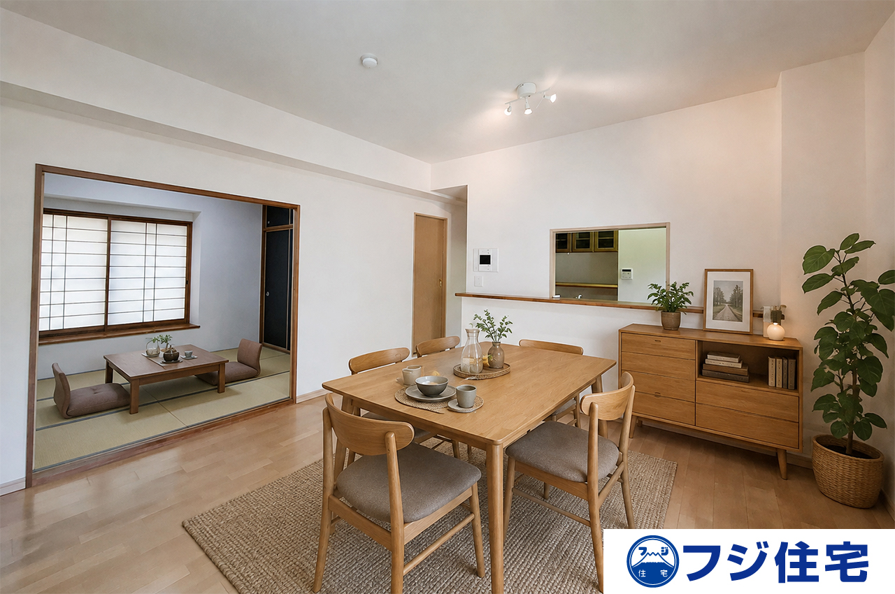 ※バーチャルステージング画像（AI合成）です。合成された家具等は販売価格に含まれません。
