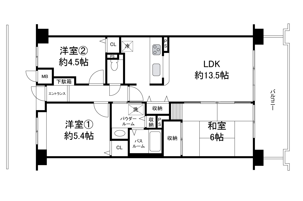 現状でのお引渡し。定額リフォームパック(オプション)利用可。詳細はお問合せください。
