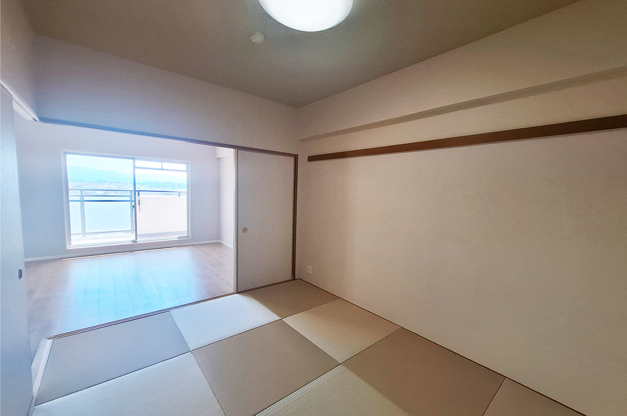 和室:襖を開ければLDKとの一体利用も可能。